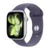 Apple Watch Series 11 42mm Aluminum Silver Case Purple Fog Sport Band M/L